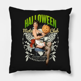 Retro Halloween t-shirt Pillow