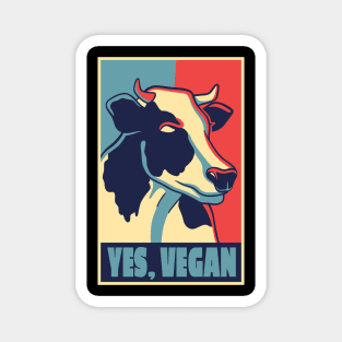 COW POSTER VEGAN QUOTE Magnet