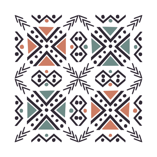 Modern african pattern by PaepaeEthnicDesign