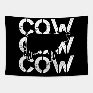 Retro Cow Tapestry