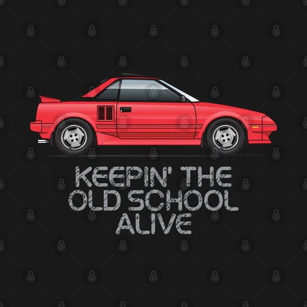 old school-Red by JRCustoms44