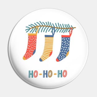 Christmas socks Pin