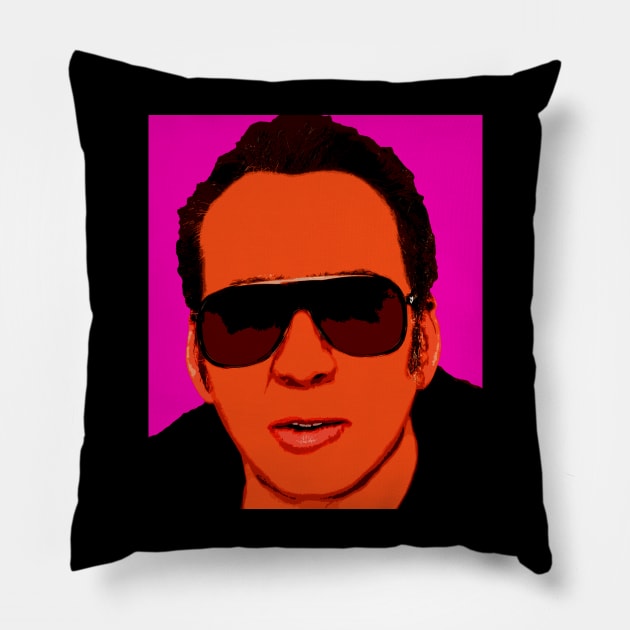 nicolas cage Pillow by oryan80