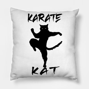 Karate Cat | Karate Kat | Karate Kad Pillow