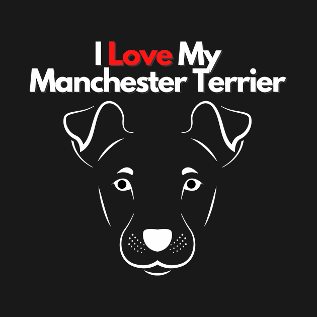 Manchester Terrier Merch Design by greygoodz