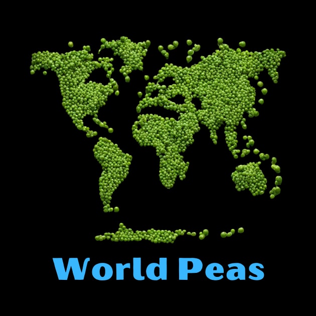 World Peas | Peas Pun by Allthingspunny