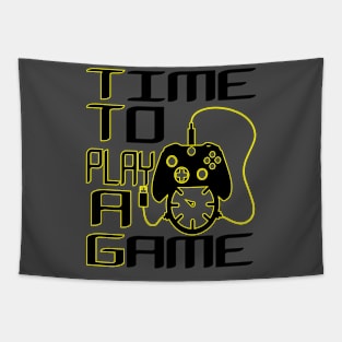 gamer time to play a game | gaming collection Tapestry