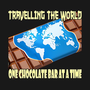 Traveling with chocolate bar T-Shirt