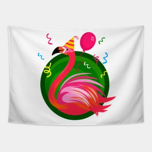 Flamingo Party Tapestry