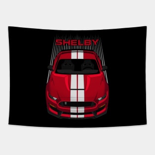 Ford Mustang Shelby GT350 2015 - 2020 - Red - White Stripes Tapestry