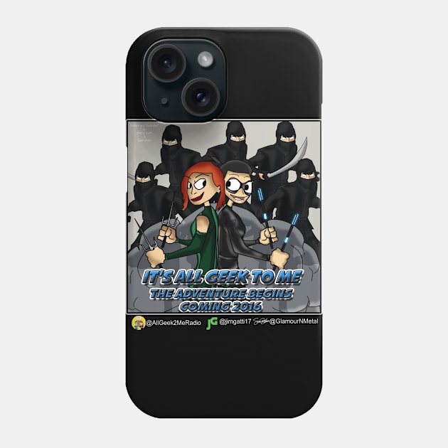 The Adventure Begins Phone Case by jimmygatti