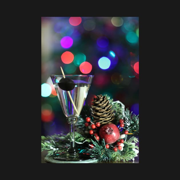 christmas martini cocktail by pinkal