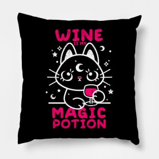 Wine magic potion Pillow