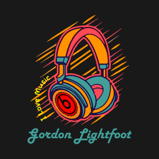 Gordon Lightfoot Exclusive Design T-Shirt