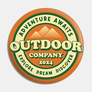 Outdoor Company emblem Pin