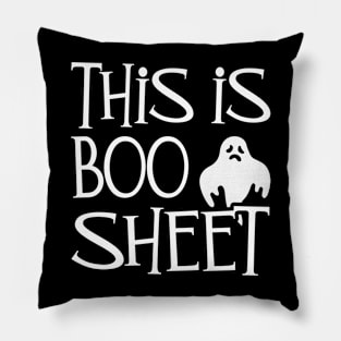 This Is Boo Sheet - Halloween Boo Boo Sheet Ghost Costume Pillow