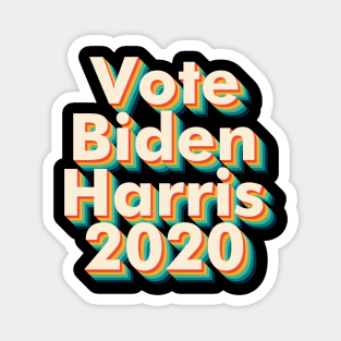 Vote Biden Harris Anti Trump Gift Magnet