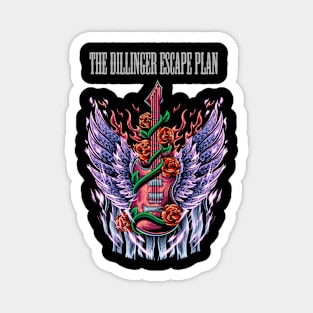 DILLINGER ESCAPE BAND XMAS Magnet