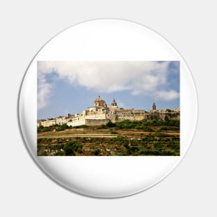 Mdina Silent City of Malta Pin