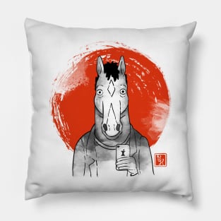 BoJack Sumi-E Pillow