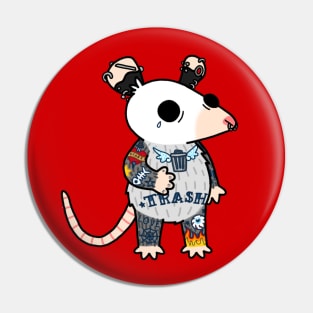 Tattoo Possum Pin