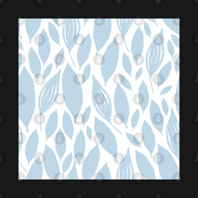 blue leaf texture design by Artistic_st