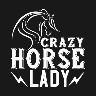 Crazy horse Lady T-Shirt