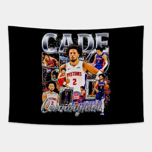 Cade Cunningham Vintage Bootleg Tapestry