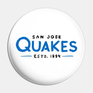 San Jose Earthquakeeees Pin