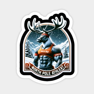 North Pole Athlete Magnet