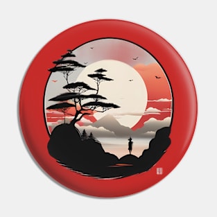 The Traditional Japan Pin