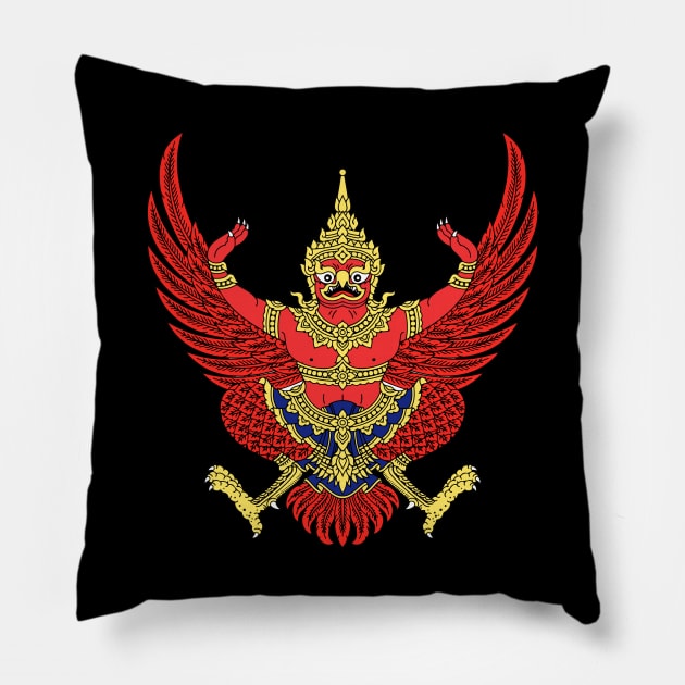 Thailand Pillow by Wickedcartoons