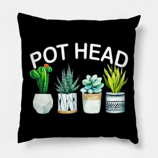 Pot Head Plants Pillow