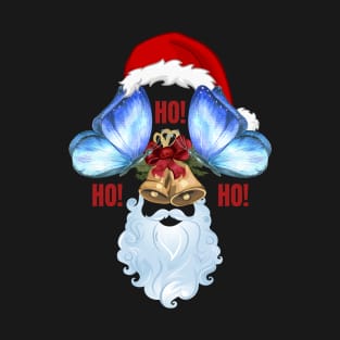 Butterfly Santa Claus T-Shirt