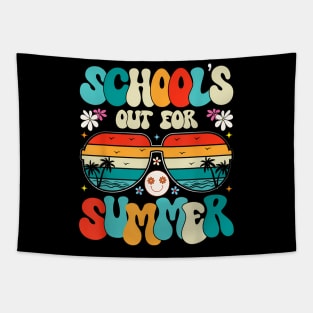 Schools Out For Summer Last Day Of School Teacher Tapestry