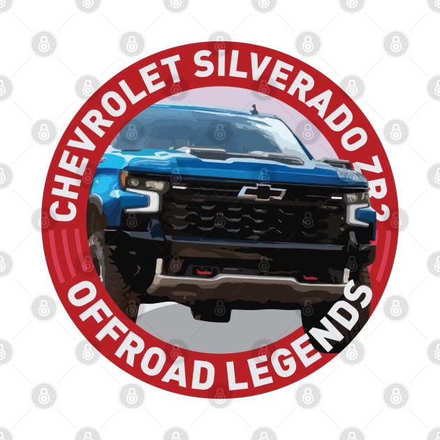 4x4 Offroad Legends: Chevrolet Silverado ZR2 by OFFROAD-DESIGNS
