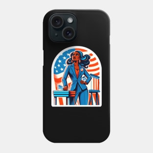 Vote Elections - Women in politics Your vote matters Black lives Matter Phone Case