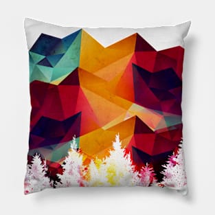 Forest Made of Color Pillow