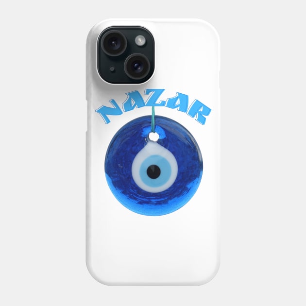 Nazar - Glass Evil Eye Phone Case by Mazzlo Shop