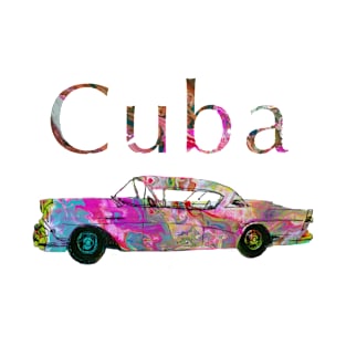 Cuba Old Car T-Shirt