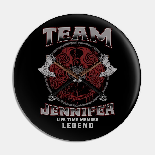 Jennifer - Life Time Member Legend Pin by Stacy Peters Art