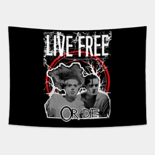 Bride of Frankenstein / Live Free or Die Tapestry