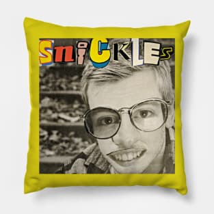 Snickles Logo Pillow