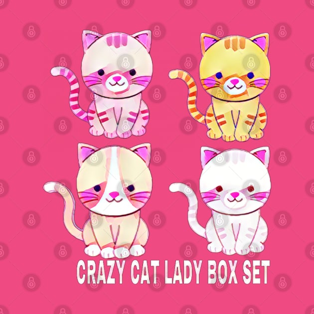 Crazy Cat Lady Box Set by Black Cat Alley