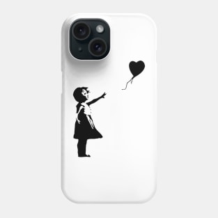 Girl with a balloon T-Shirt Phone Case