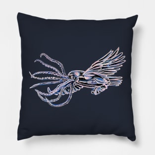 Deep Sea Squid Owl Pillow