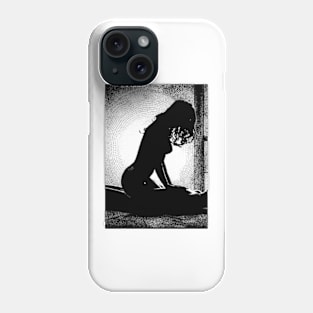 asc 399_L'ombre chinoise (The shadow play) Phone Case