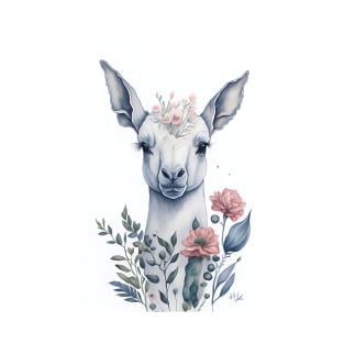 Lama Watercolor T-Shirt