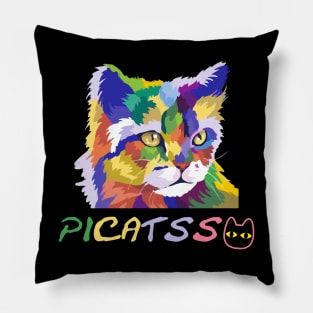 picatsso cats Pillow