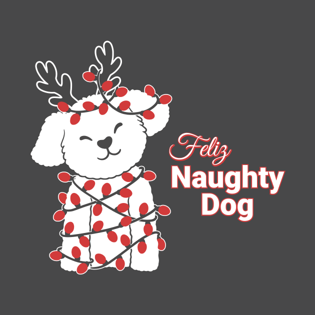 Feliz Naughty Dog by Saramation